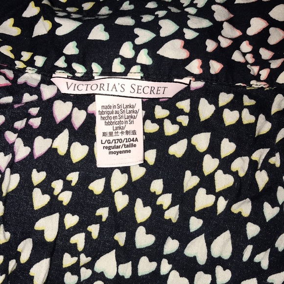 Victoria’s Secret sleepwear Large button down top 💕💗 - Picture 6 of 7
